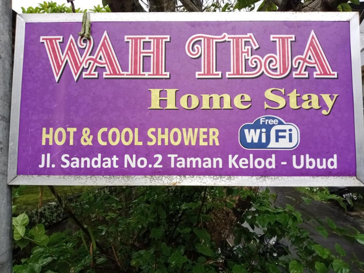 Wah Teja Homestay Ubud Zewnętrze zdjęcie